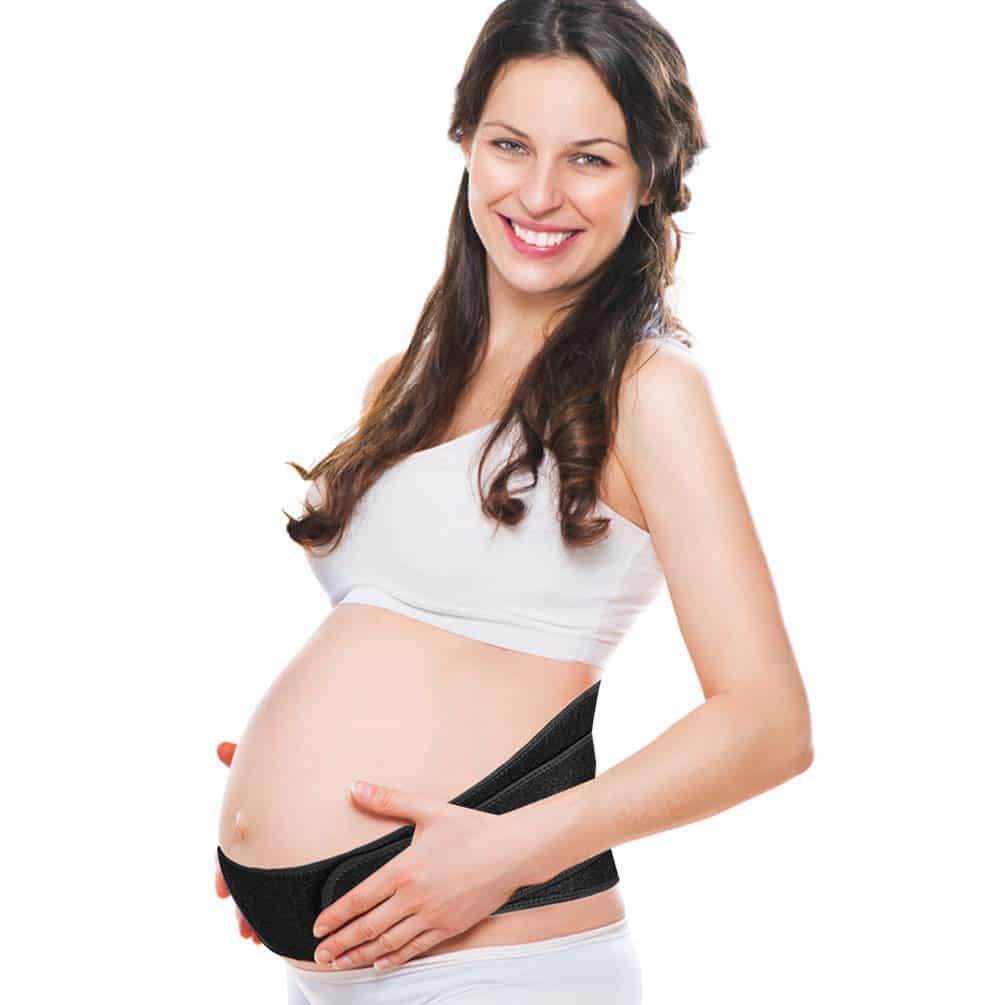 Ceinture De Grossesse Momcozy - Soutien Confortable Et Ajustable Pour Le Ventre Et Le Dos