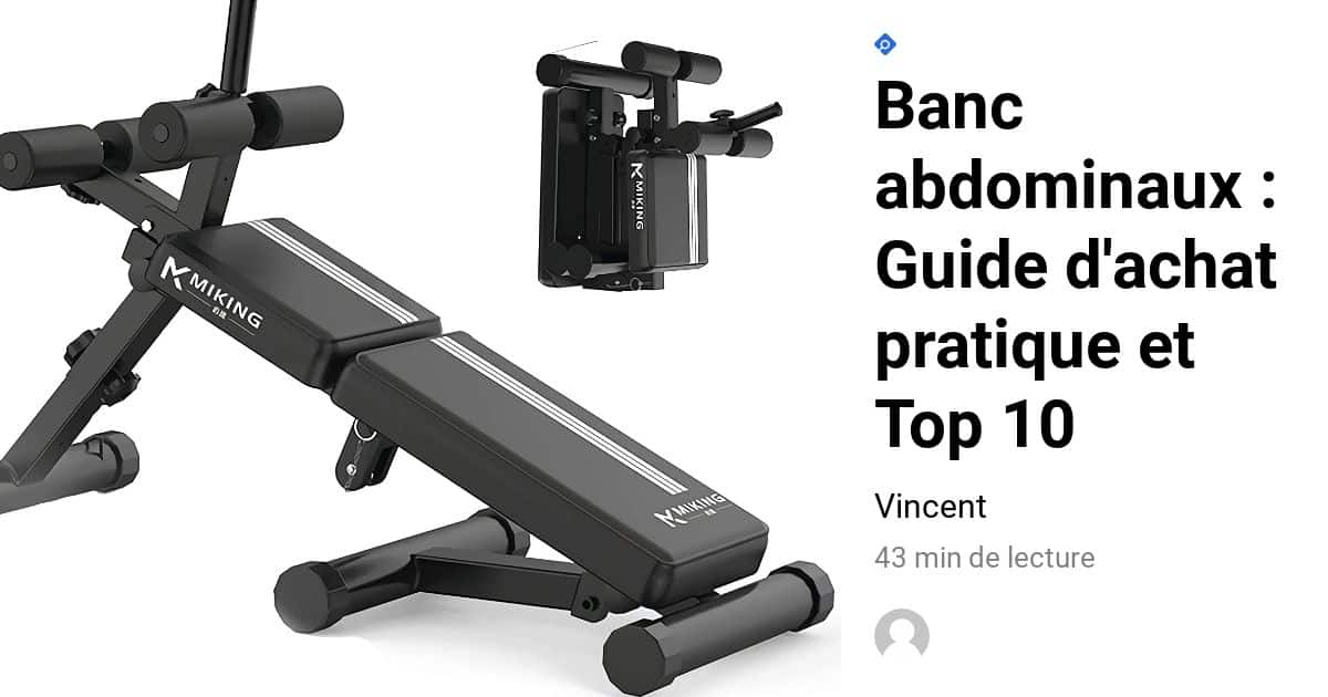 Appareil A Abdominaux Guide Fitness Ab 350