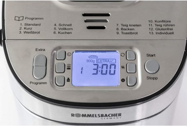 Machine de cuisson du pain 550W Ba 550 eds / sw | Rommelsbacher | Ba 550 eds / sw | Ba 550 | Machine à pain - Machine à pain