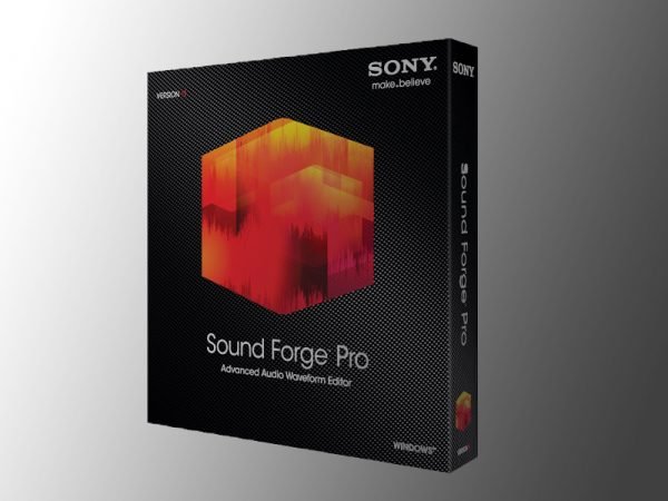 Sound Forge Pro 12 - enregistreur vocal Windows 10